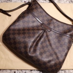 Auth Louis Vuitton Damier Bloomsbury Crossbody Bag